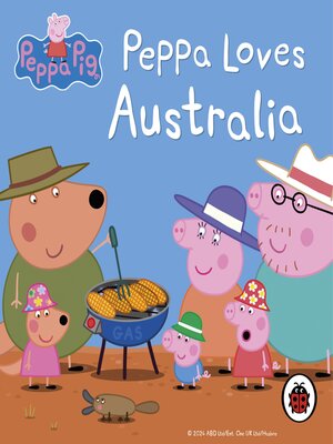 cover image of Peppa Loves Australia